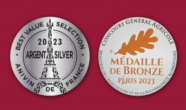 Vin Sud Loire Anthony Amiant : 2 médailles début 2023