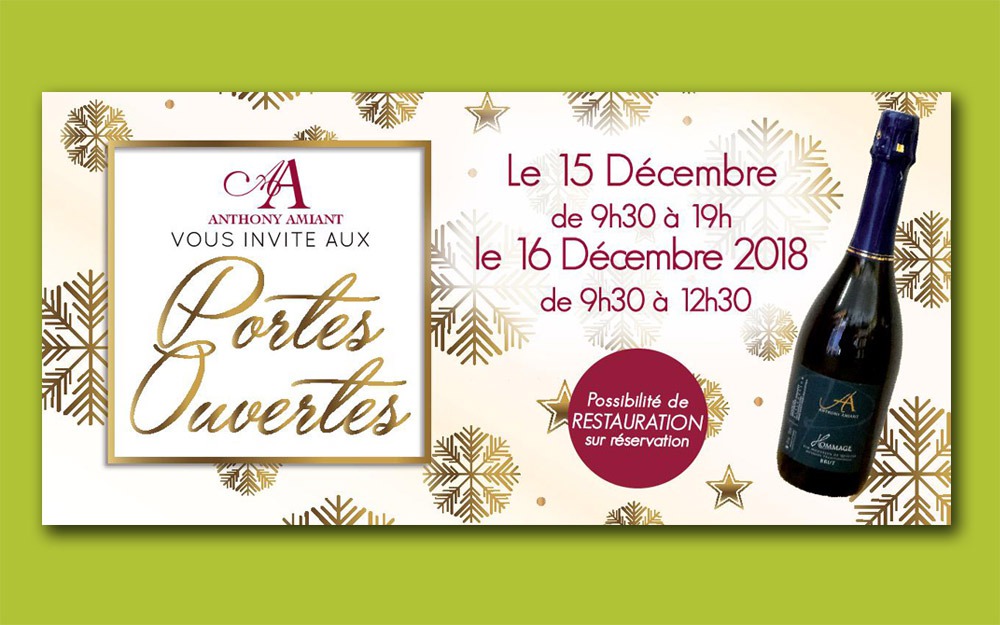 Domaine Anthony Amiant - Portes Ouvertes 15 et 16 décembre 2018 