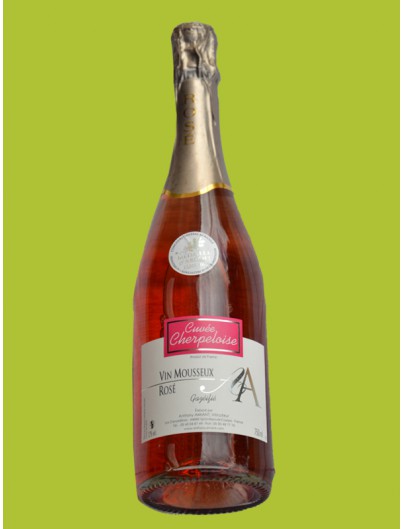 Vin mousseux rosé - primé Paris 2016