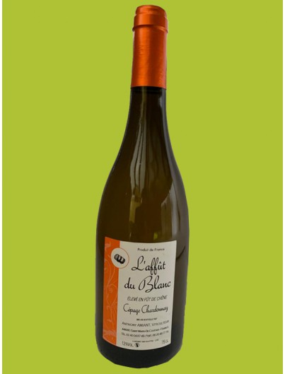 Chardonnay élevé en fut de chêne - l'Affut du Blanc