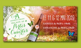 Viticulteur à Saint Mars de Coutais,Portes Ouvertes du Domaine Anthony Amiant les 11 et 12 mai 2019