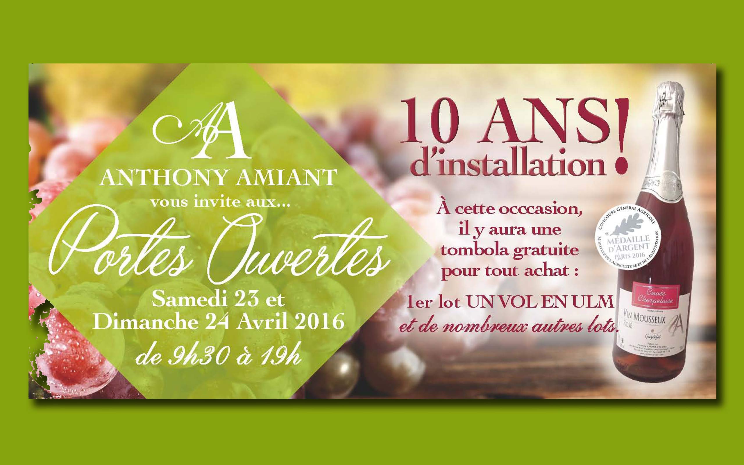 Domaine Amiant : 10 ans d'installation, viticulteur Bouaye - Port St Père